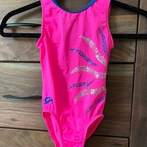 GK Elite Gymnastics leotard (size CS)